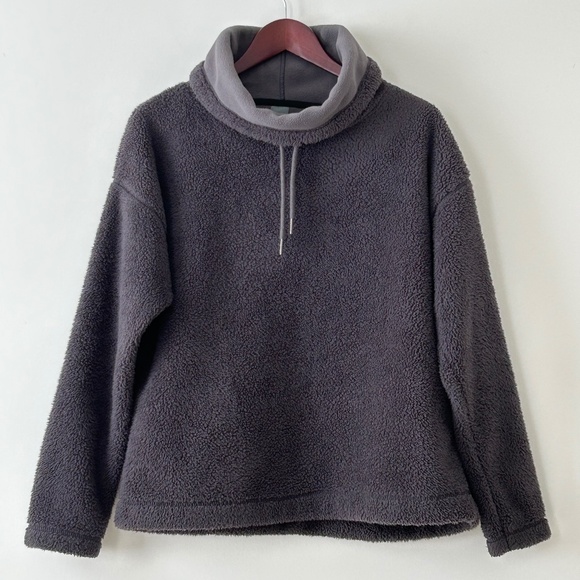 C9 Champion Gray Sherpa Fleece Pullover - Picture 1 of 16